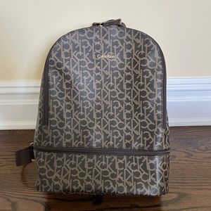 BNWT Calvin Klein Monogram Backpack